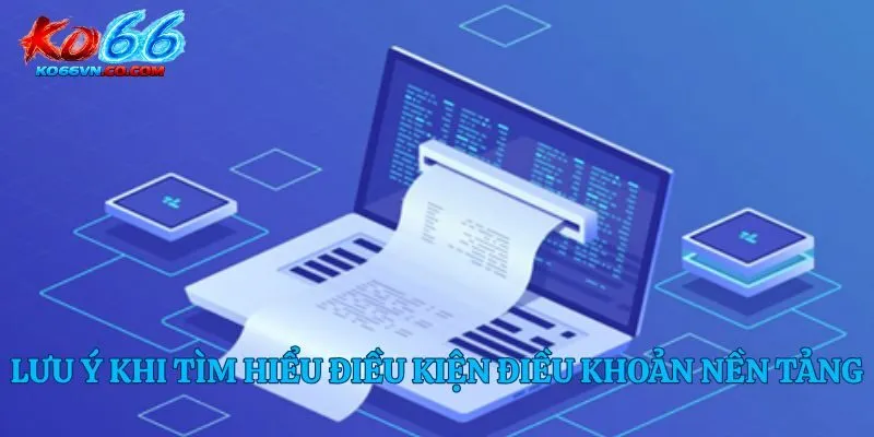 Lưu ý khi tìm hiểu điều kiện điều khoản nền tảng