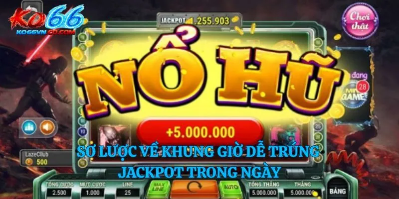 Sơ lược về khung giờ dễ trúng Jackpot trong ngày